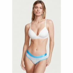 Victoria’s Secret Victoria's Secret Stretch Cotton Logo Waist Hiphugger Panty