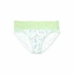 Victoria’s Secret Victoria's Secret Lace Waist Cotton High Leg Brief Panty -Victoria's Secret Shop unnamed file 1104
