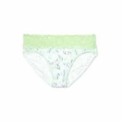 Victoria’s Secret Victoria's Secret Lace Waist Cotton High Leg Brief Panty -Victoria's Secret Shop unnamed file 1105