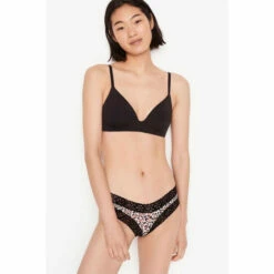 Victoria’s Secret Victoria's Secret Stretch Cotton Lacewaist Cheeky Panty