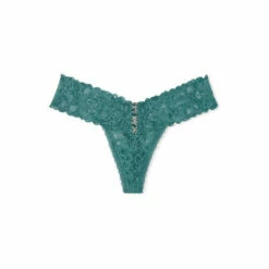 Victoria’s Secret Victoria's Secret Floral Lace Thong Panty