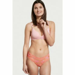 Victoria’s Secret Victoria's Secret Floral Lace Cheeky Panty