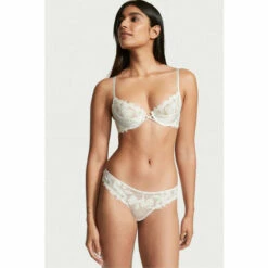 Victoria’s Secret Victoria's Secret Floral Embroidered Thong Panty -Victoria's Secret Shop unnamed file 1354