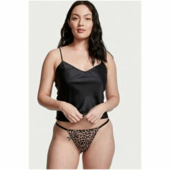 Victoria’s Secret Victoria's Secret VHardware G String Panty Sexy Leo Print