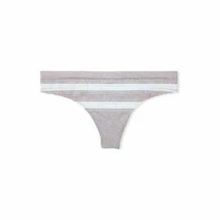 Victoria’s Secret Victoria's Secret Seamless Sheer Stripe Heather Thong Panty -Victoria's Secret Shop unnamed file 1492