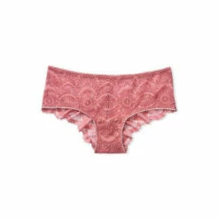 Victoria’s Secret Victoria's Secret Lipstick Red Geo Lace Cheeky Panty -Victoria's Secret Shop unnamed file 151