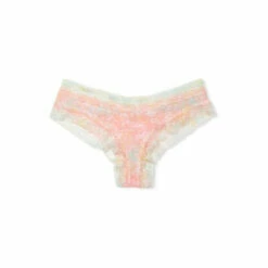 Victoria’s Secret Victoria's Secret Cotton Floral Lace Waist Cheeky Panty Blue Bandana Ombre Soft Petals -Victoria's Secret Shop unnamed file 156