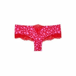 Victoria’s Secret Victoria's Secret Micro Lace Inset Cheeky Panty Pink Cocktail -Victoria's Secret Shop unnamed file 1731