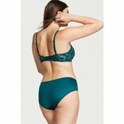 Victoria’s Secret Victoria's Secret Deepest Green Shimmer Hiphugger Lace Panty -Victoria's Secret Shop unnamed file 1749