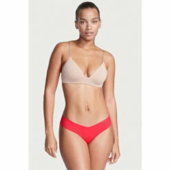 Victoria’s Secret Victoria's Secret Wild Strawberry NoShow Thong Panty