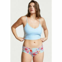 Victoria’s Secret Victoria's Secret Micro Lace Inset Cheeky Panty