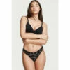 Victoria’s Secret Victoria's Secret Black Sign Me Up Cotton Thong Panty -Victoria's Secret Shop unnamed file 1993