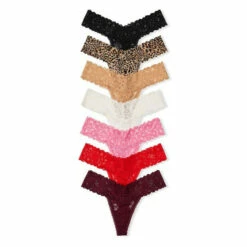 Victoria’s Secret Victoria's Secret Multipack Lace Thong Panties