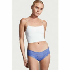 Victoria’s Secret Victoria's Secret Floral Lace Cheeky Panty