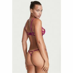 Victoria’s Secret Victoria's Secret Pink Leaf Embroidery VString Panty -Victoria's Secret Shop unnamed file 2829