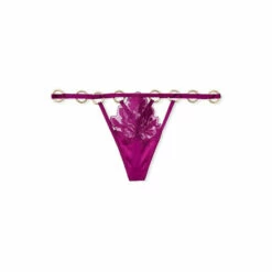 Victoria’s Secret Victoria's Secret Pink Leaf Embroidery VString Panty -Victoria's Secret Shop unnamed file 2830