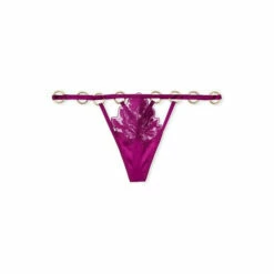 Victoria’s Secret Victoria's Secret Pink Leaf Embroidery VString Panty -Victoria's Secret Shop unnamed file 2832