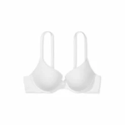 Victoria’s Secret Victoria's Secret VS White Smooth Lace Trim Full Cup Push Up T-Shirt Bra -Victoria's Secret Shop unnamed file 2952