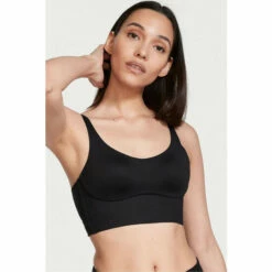 Victoria’s Secret Victoria's Secret Black Smooth Strappy Back Non Wired Medium Impact Sports Bra