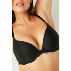 Victoria’s Secret Victoria's Secret Black Smooth Lace Wing Push Up Bra -Victoria's Secret Shop unnamed file 3045