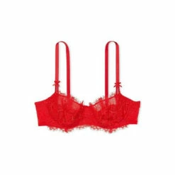 Victoria’s Secret Victoria's Secret Lipstick Red Lace Unlined Balcony Bra 8 Victoria’s Secret Victoria's Secret Lipstick Red Lace Unlined Balcony Bra -Victoria's Secret Shop unnamed file 3077