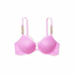 Victoria’s Secret Victoria's Secret Berry Gelato Pink Add 2 Cups Lace Push Up Bra -Victoria's Secret Shop unnamed file 3092