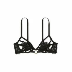 Victoria’s Secret Victoria's Secret Black Embroidered Unlined Demi Bra -Victoria's Secret Shop unnamed file 3099