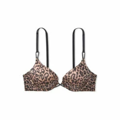 Victoria’s Secret Victoria's Secret Classic Brown Leopard Add 2 Cups Smooth Push Up Bra -Victoria's Secret Shop unnamed file 3114