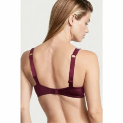 Victoria’s Secret Victoria's Secret Burgundy Purple Add 2 Cups Shine Strap Smooth Push Up Bra -Victoria's Secret Shop unnamed file 3180