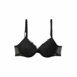 Victoria’s Secret Victoria's Secret Black Lace Lightly Lined T-Shirt Bra -Victoria's Secret Shop unnamed file 3193