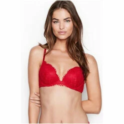 Victoria’s Secret Victoria's Secret Lipstick Red Lace Push Up Bra -Victoria's Secret Shop unnamed file 3238