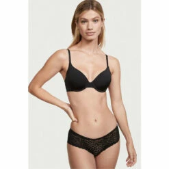 Victoria’s Secret Victoria's Secret Black Smooth Lightly Lined Full Cup T-Shirt Bra -Victoria's Secret Shop unnamed file 3244