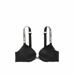 Victoria’s Secret Victoria's Secret Black Add 2 Cups Shine Strap Smooth Push Up Bra -Victoria's Secret Shop unnamed file 3250