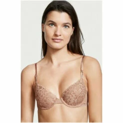 Victoria’s Secret Victoria's Secret Almost Nude Lace Lightly Lined T-Shirt Bra