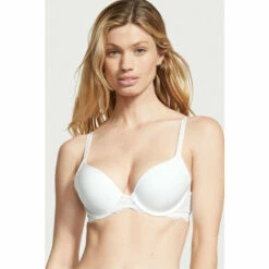 Victoria’s Secret Victoria's Secret White Lace Wing Lightly Lined Full Cup Bra