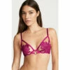 Victoria’s Secret Victoria's Secret Raspberry Cooler Purple Embroidered Unlined Demi Bra -Victoria's Secret Shop unnamed file 3294