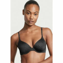 Victoria’s Secret Victoria's Secret Black Smooth Lightly Lined Full Cup T-Shirt Bra
