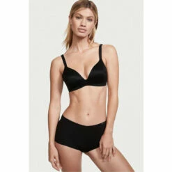 Victoria’s Secret Victoria's Secret Black Smooth Lightly Lined Plunge Non Wired Bra -Victoria's Secret Shop unnamed file 3394