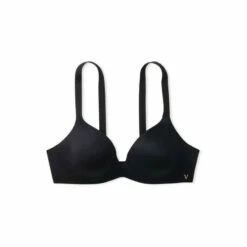 Victoria’s Secret Victoria's Secret Black Smooth Lightly Lined Plunge Non Wired Bra -Victoria's Secret Shop unnamed file 3395