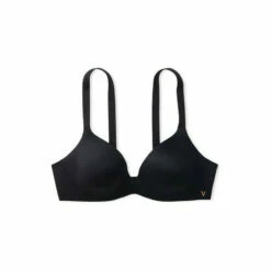 Victoria’s Secret Victoria's Secret Black Smooth Lightly Lined Plunge Non Wired Bra -Victoria's Secret Shop unnamed file 3396