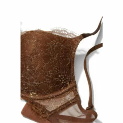 Victoria’s Secret Victoria's Secret Dark Brown Lace Plunge Push Up Bra -Victoria's Secret Shop unnamed file 3400