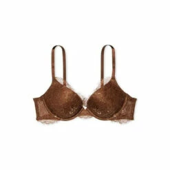 Victoria’s Secret Victoria's Secret Dark Brown Lace Plunge Push Up Bra -Victoria's Secret Shop unnamed file 3401