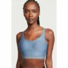 Victoria’s Secret Victoria's Secret Faded Denim Blue Smooth Strappy Back Non Wired Medium Impact Sports Bra -Victoria's Secret Shop unnamed file 3407