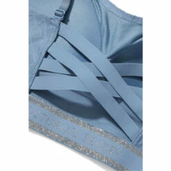 Victoria’s Secret Victoria's Secret Faded Denim Blue Smooth Strappy Back Non Wired Medium Impact Sports Bra -Victoria's Secret Shop unnamed file 3410