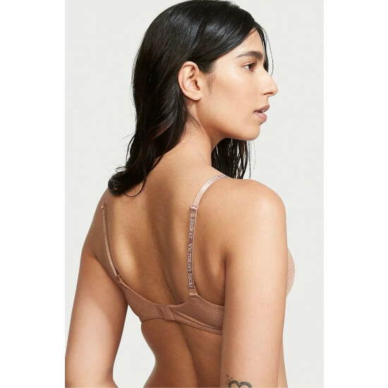 unnamed-file-3413.jpg Victoria’s Secret Victoria's Secret Brilliant Blush Orange Smooth Logo Strap Lightly Lined Full Cup T-Shirt Bra -Victoria's Secret Shop unnamed file 3413