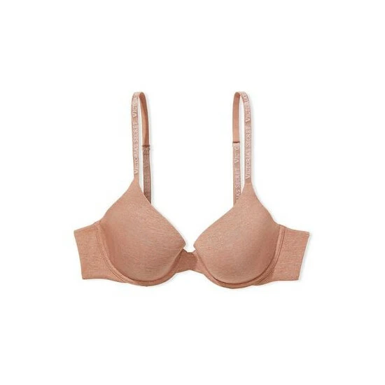 unnamed-file-3415.jpg Victoria’s Secret Victoria's Secret Brilliant Blush Orange Smooth Logo Strap Lightly Lined Full Cup T-Shirt Bra -Victoria's Secret Shop unnamed file 3415