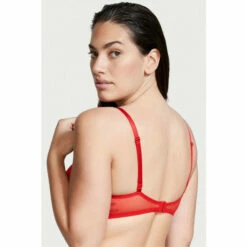 Victoria’s Secret Victoria's Secret Lipstick Red Lace Lightly Lined T-Shirt Bra -Victoria's Secret Shop unnamed file 3435