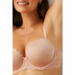 Victoria’s Secret Victoria's Secret Evening Blush Nude Smooth Lace Wing Lightly Lined Demi Bra -Victoria's Secret Shop unnamed file 3464