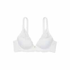 Victoria’s Secret Victoria's Secret White Lace Plunge Lightly Lined Half Pad Bra 4 Victoria’s Secret Victoria's Secret White Lace Plunge Lightly Lined Half Pad Bra -Victoria's Secret Shop unnamed file 3528
