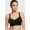 Victoria’s Secret Victoria's Secret Black Wrapped Front Smooth Non Wired Minimum Impact Sports Bra -Victoria's Secret Shop unnamed file 3562